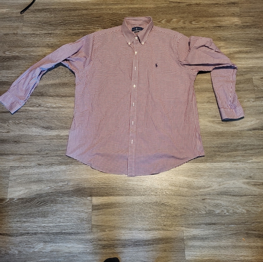 Men's Checkered Shirt - Purple